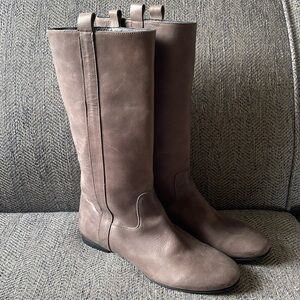 JONAK PARIS WOMEN'S BLACK KNEE BOOTS SIZE: 40